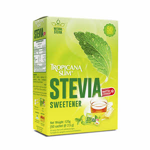 Tropicana Slim Stevia Sweetener 2.5 g x 50s