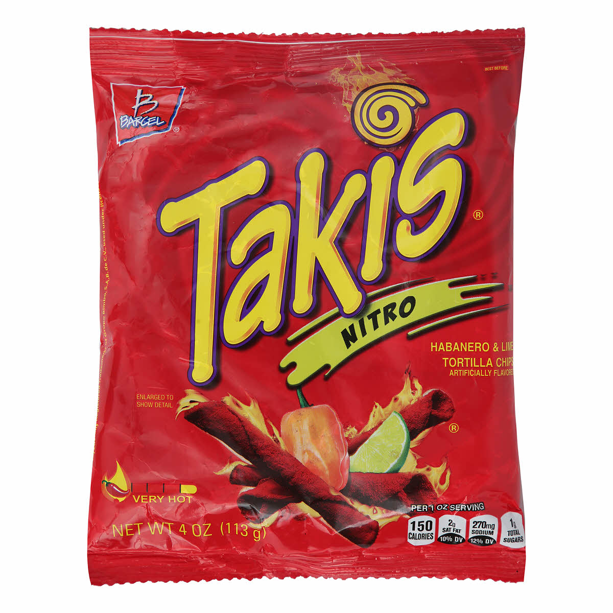 Generic Takis Takis Nitro Chips 113 g | Sharjah Co-operative Society