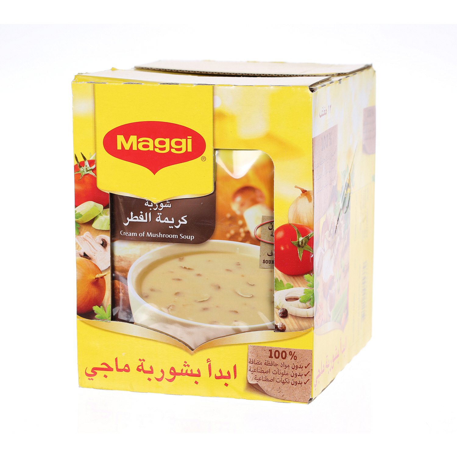 ماجي شوربة فطر 68 ج × 12 مغلف