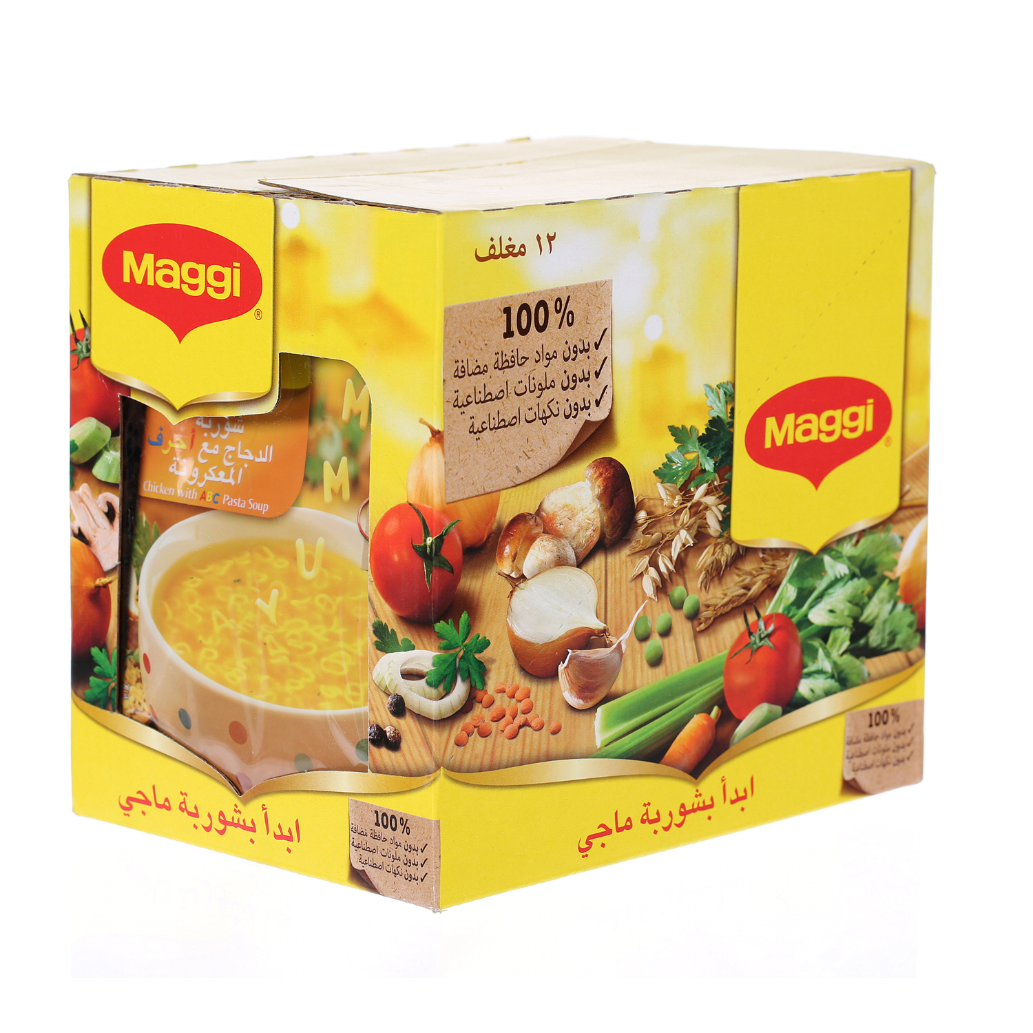 Maggi Soup Abc 66 g × 12 Pack