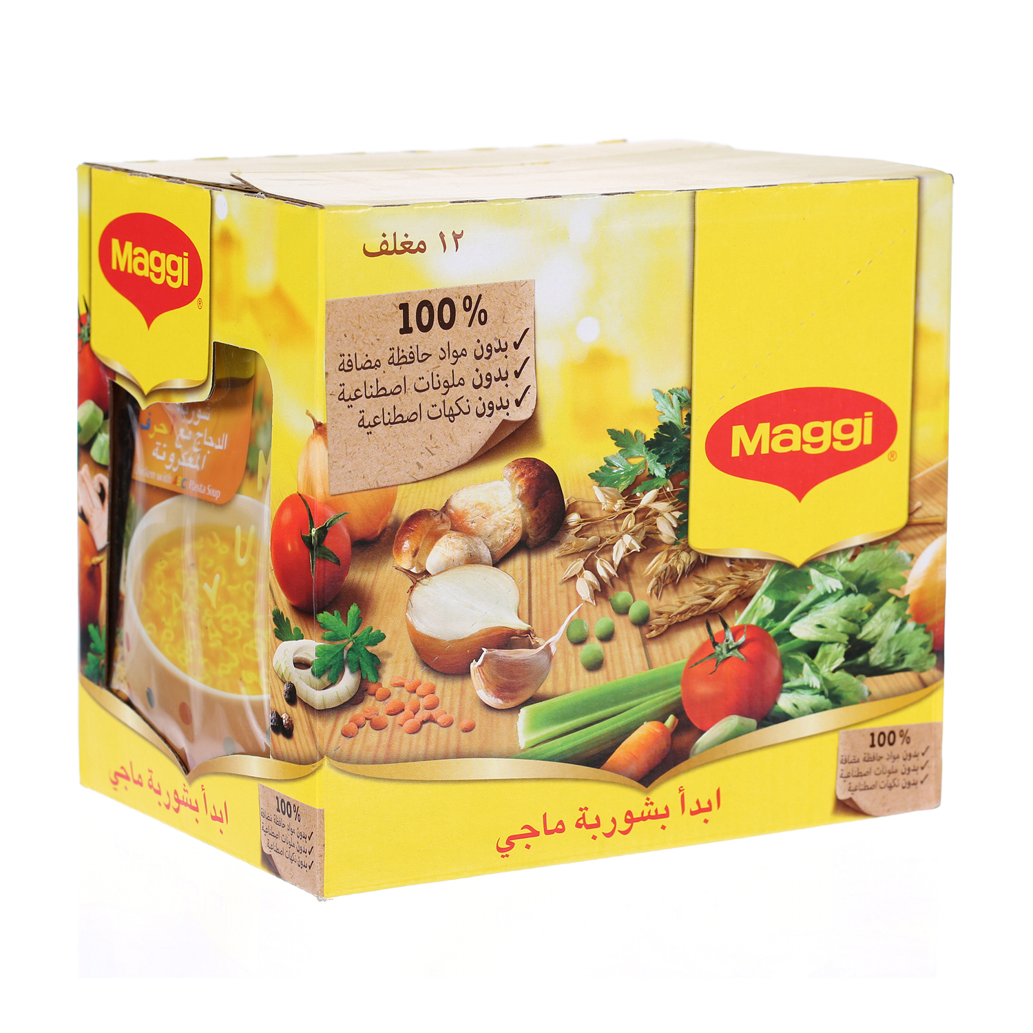 Maggi Soup Abc 66 g × 12 Pack