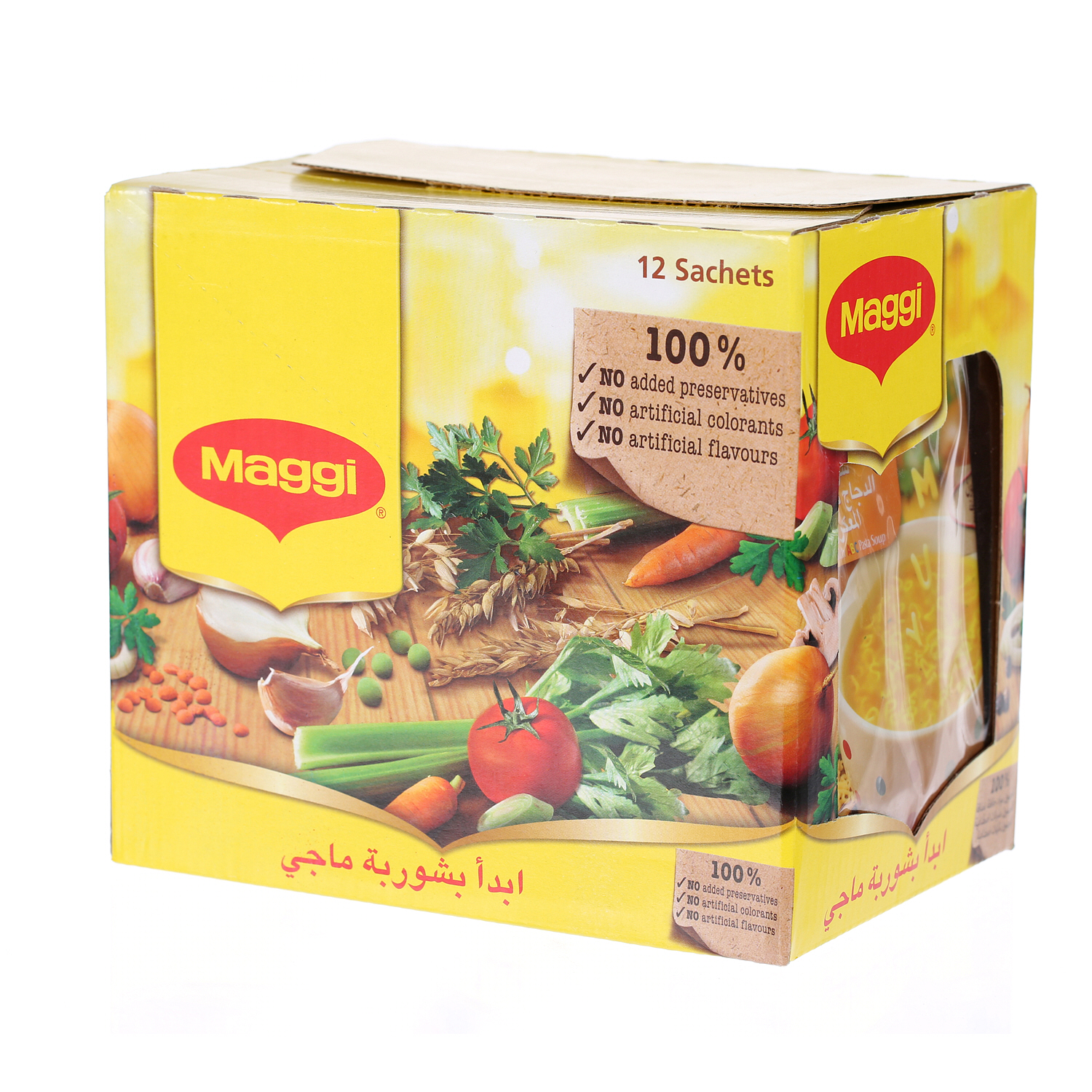 Maggi Soup Abc 66 g × 12 Pack