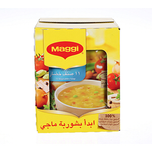 Maggi 11 Vegetable Soup 53 g × 12 Pack