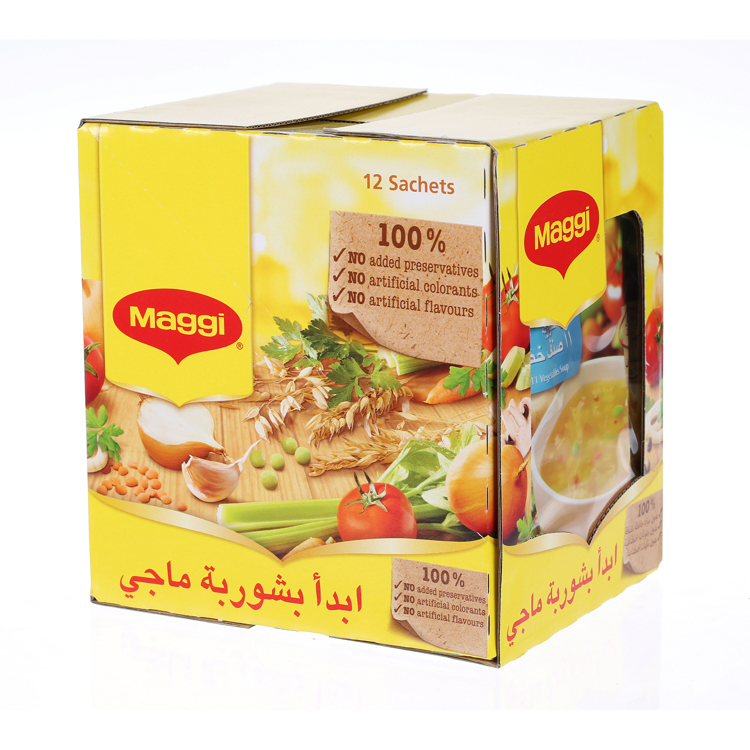 Maggi 11 Vegetable Soup 53 g × 12 Pack