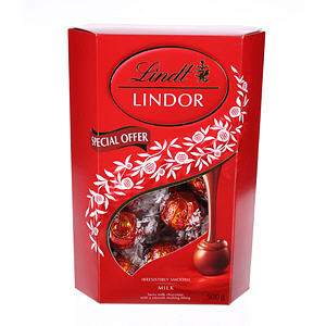 Lindt Lindor Milk Chocolate 500 g