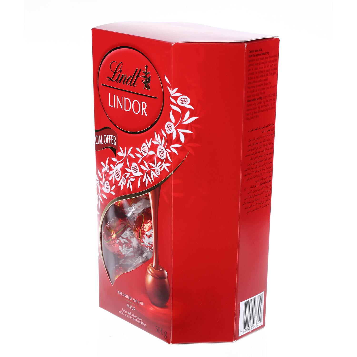 Lindt Lindor Milk Chocolate 500 g