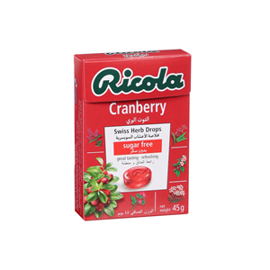 Ricola Sugar Free Cranberry  Candy 45gm