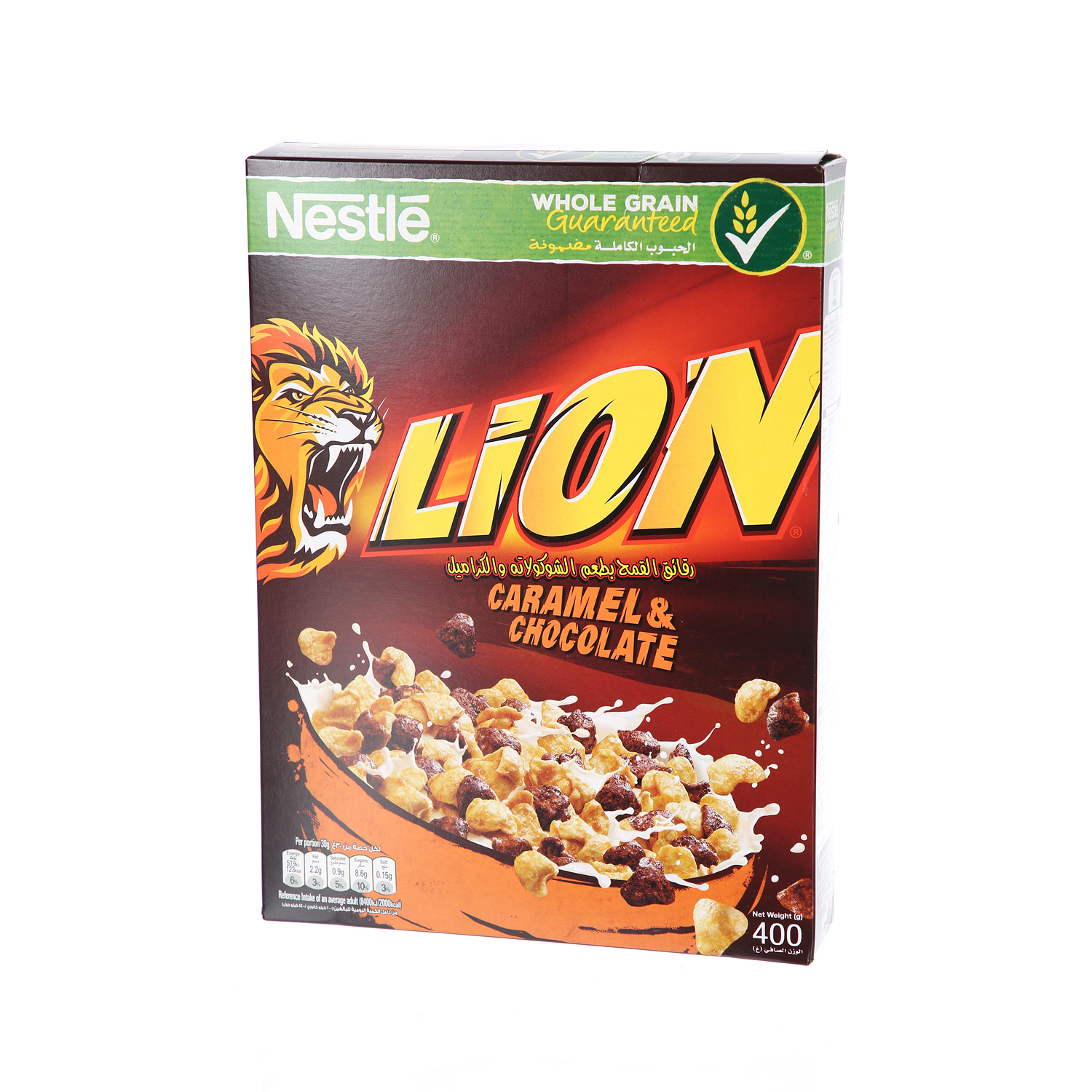 Nestlé Lion Corn Flakes Caramel & Chocolate 400 g