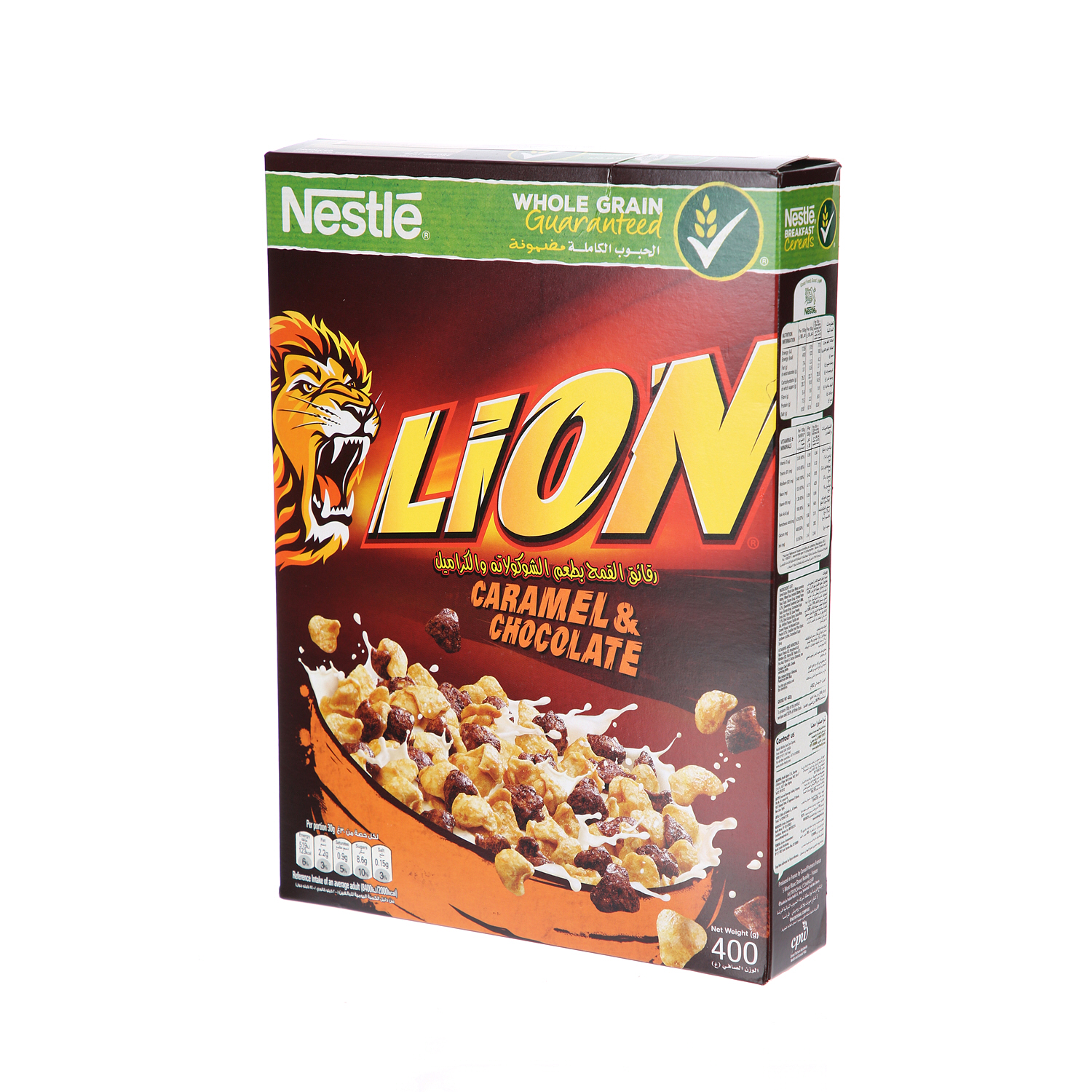 Nestlé Lion Corn Flakes Caramel & Chocolate 400 g