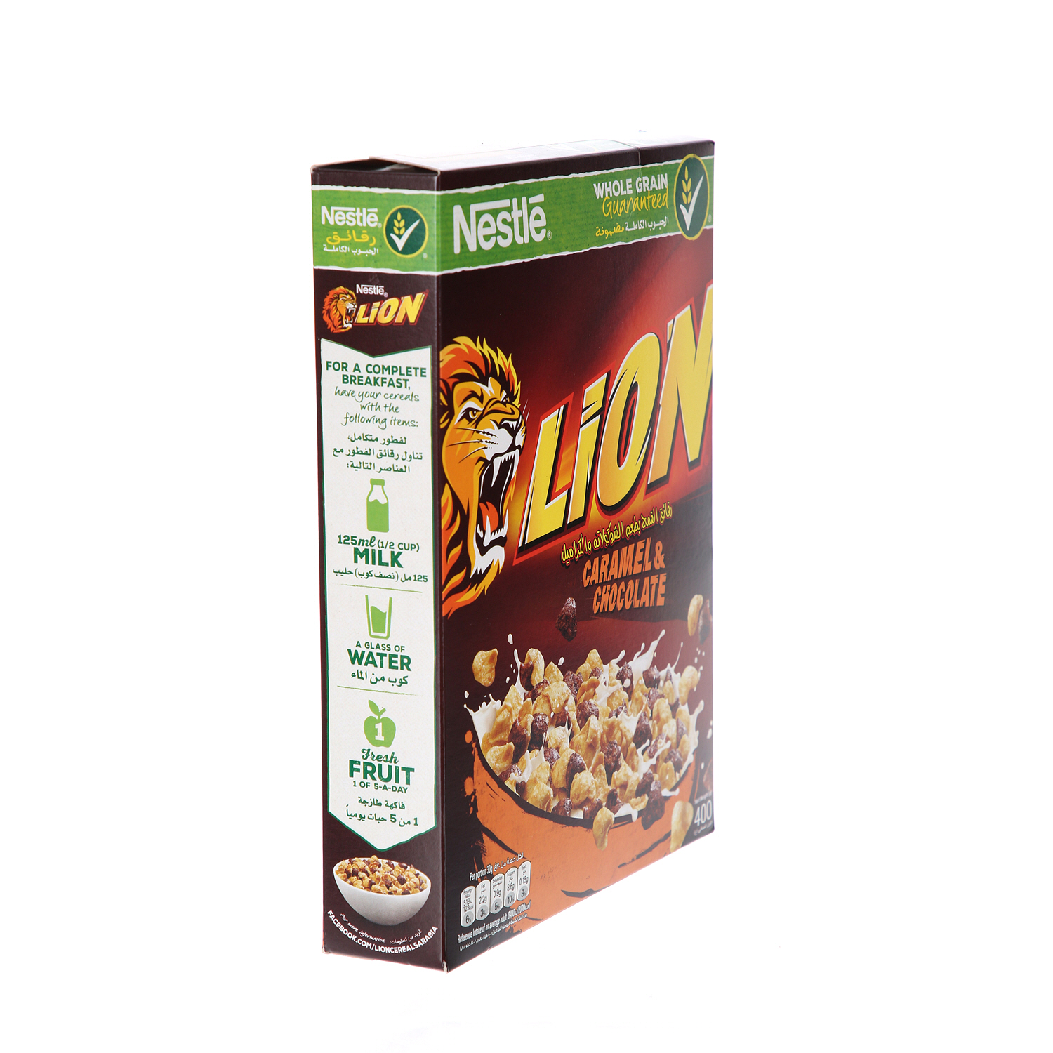 Nestlé Lion Corn Flakes Caramel & Chocolate 400gm