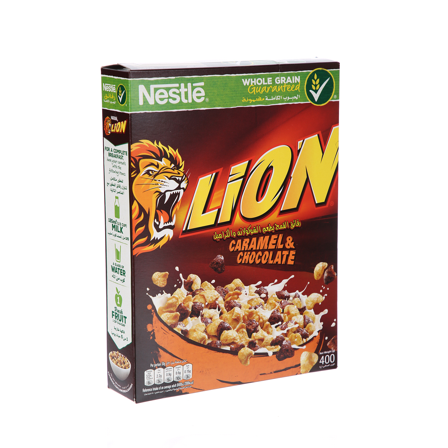 Nestlé Lion Corn Flakes Caramel & Chocolate 400 g