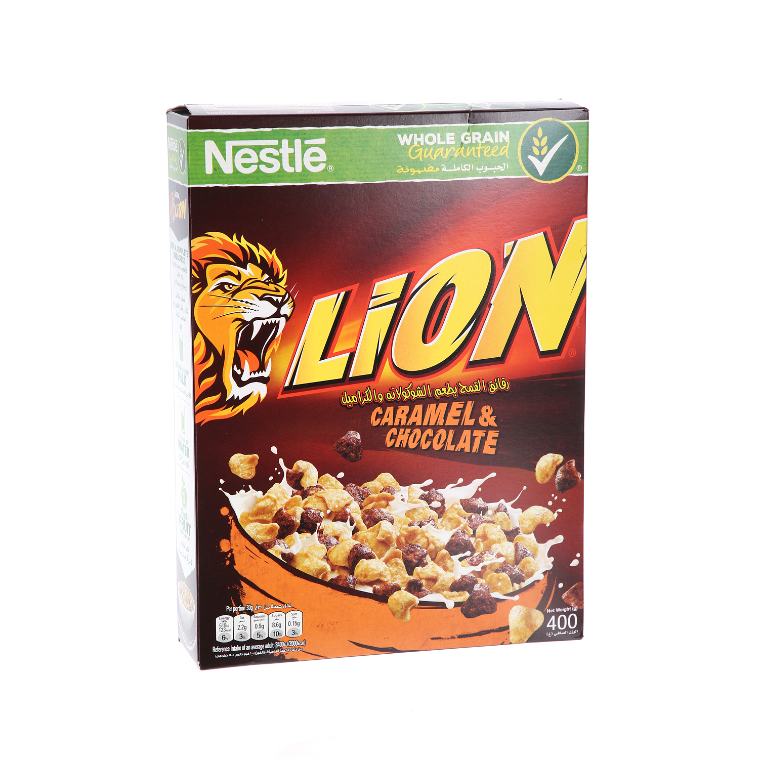 Nestlé Lion Corn Flakes Caramel & Chocolate 400 g