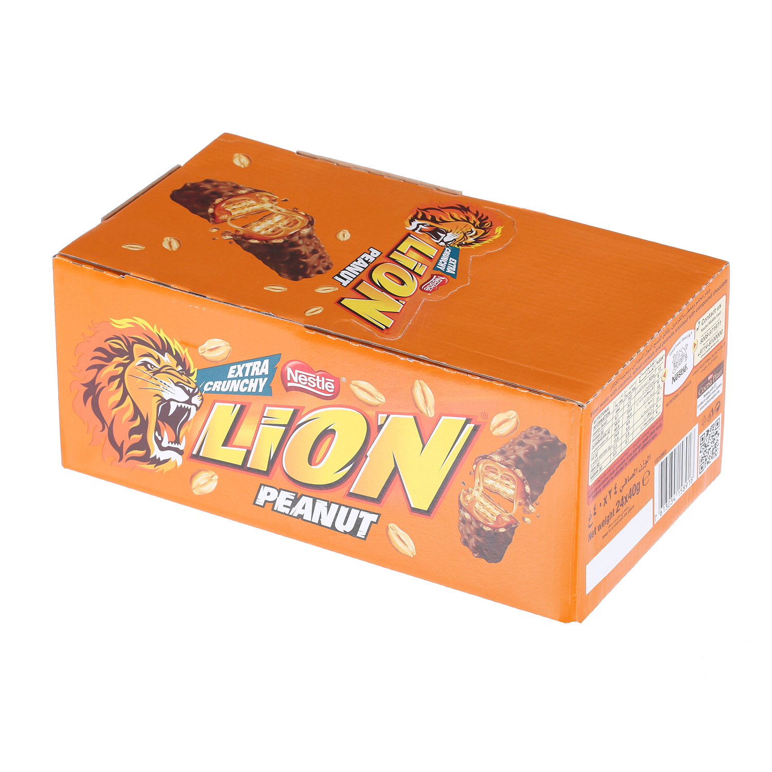 Nestlé Lion Bar Peanut 40gm × 24'S