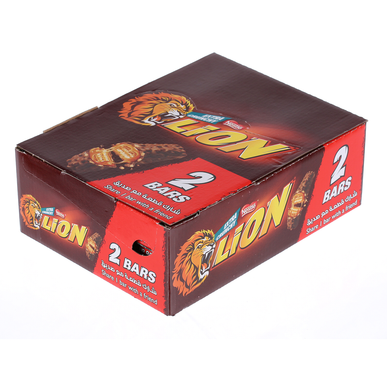 Nestlé Lion Chocolate Bar 2 Packs 60gm × 18'S