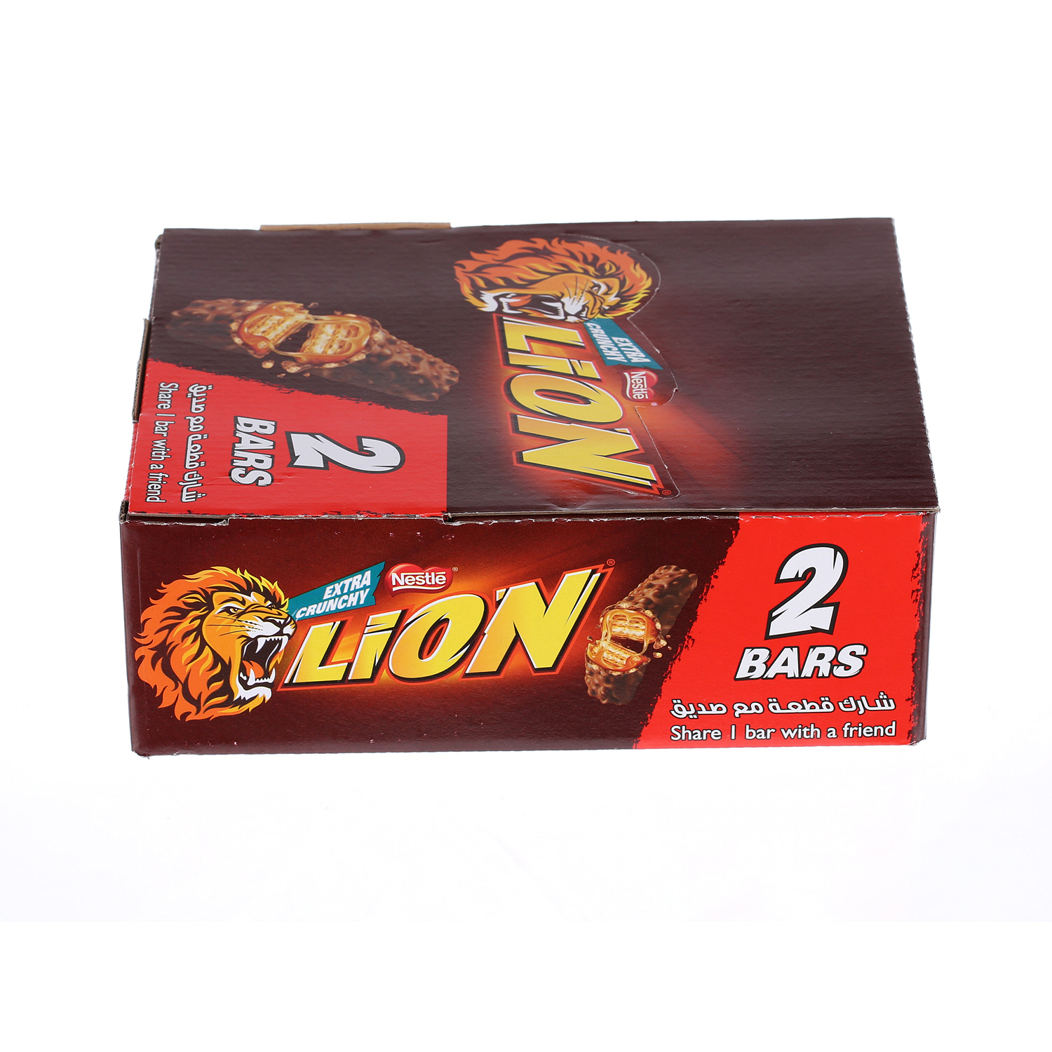 Nestlé Lion Chocolate Bar 2 Packs 60gm × 18'S