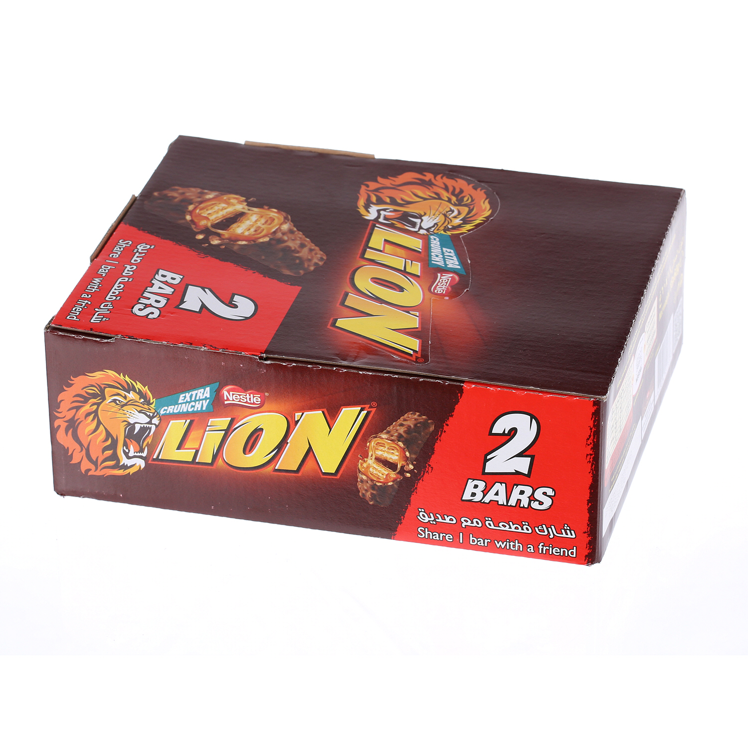 Nestlé Lion Chocolate Bar 2 Packs 60gm × 18'S