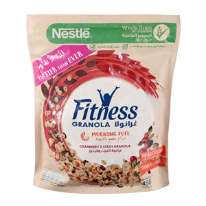 Nestle Fitness Seeds and Cranberry Granola with Pumpkin 450 g