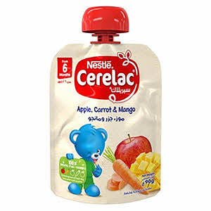 Cerelac Puree Apple Mango Carrot 90 g