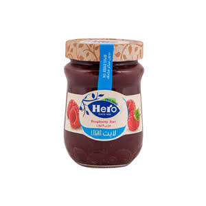 Hero Light Raspberry Jam 320 g