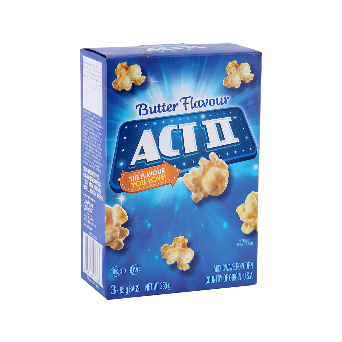 Acio Popcorn ACI Microwave Popcorn Butter 255gm | Sharjah Co-operative Society