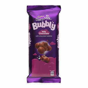 Cadbury Dairy Milk Bubbly Chocolate 87Gm