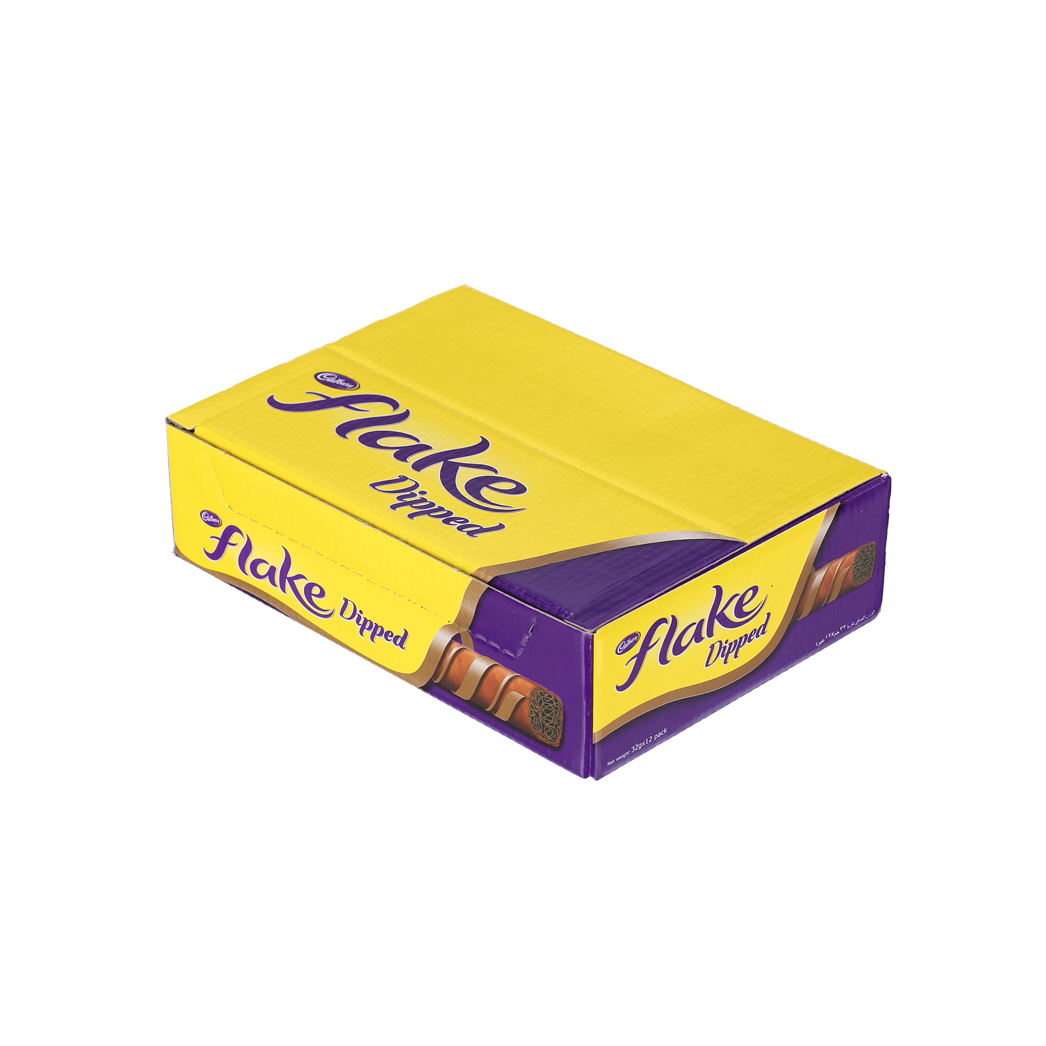 Cadbury Flake Dipped Chocolate 32 g × 12 Pieces