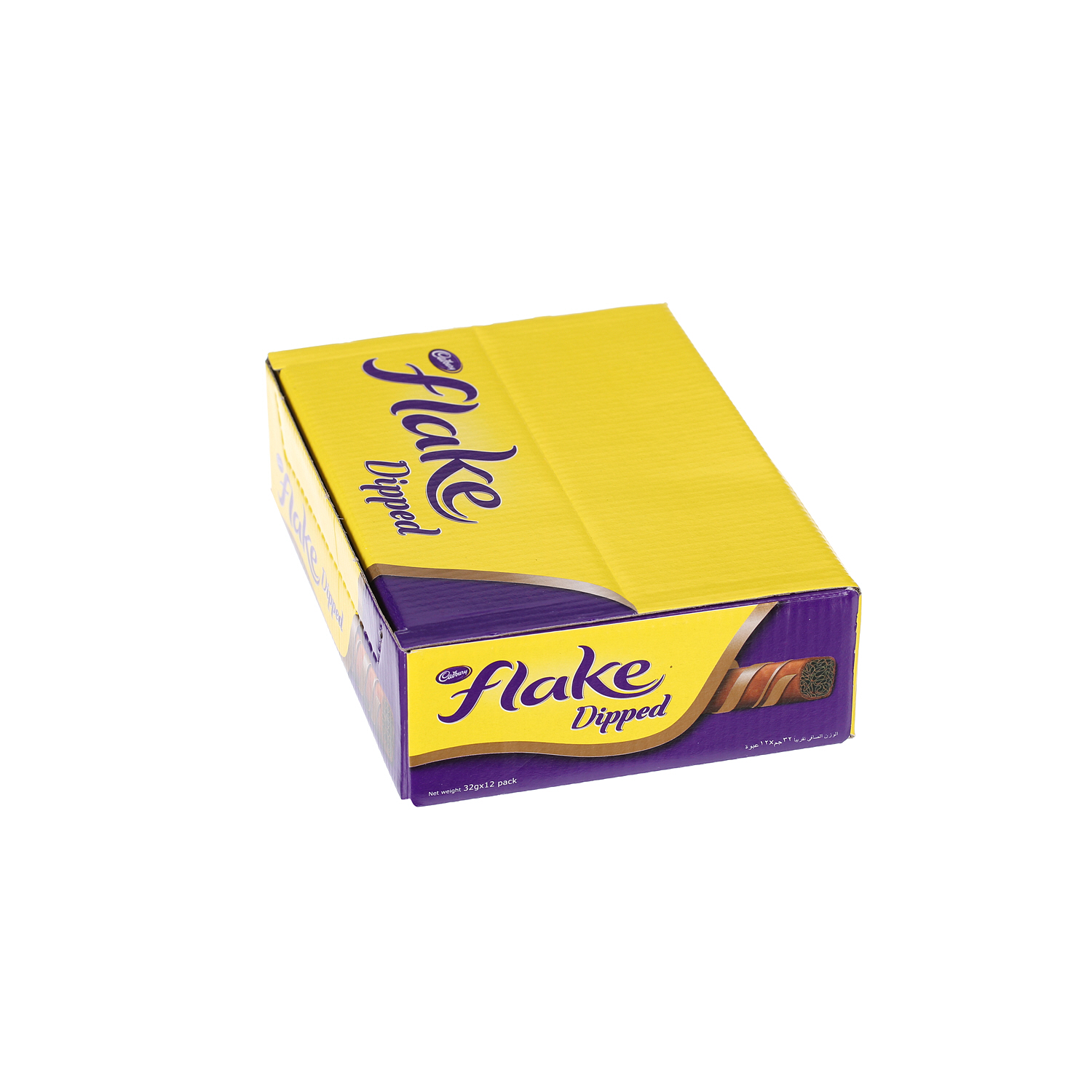 Cadbury Flake Dipped Chocolate 32 g × 12 Pieces