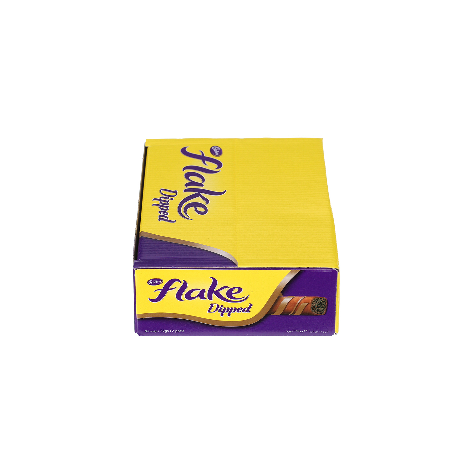 Cadbury Flake Dipped Chocolate 32 g × 12 Pieces