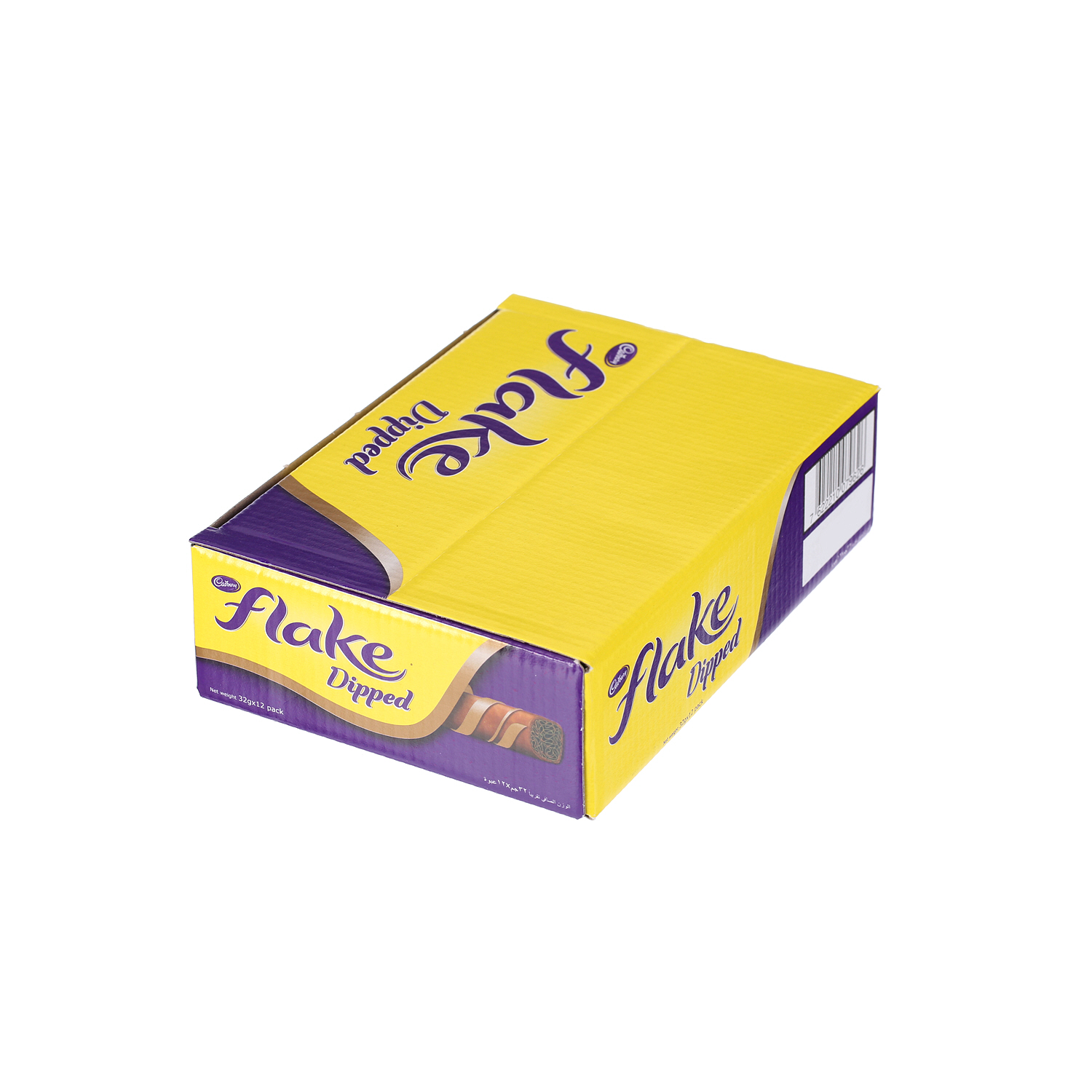 Cadbury Flake Dipped Chocolate 32 g × 12 Pieces