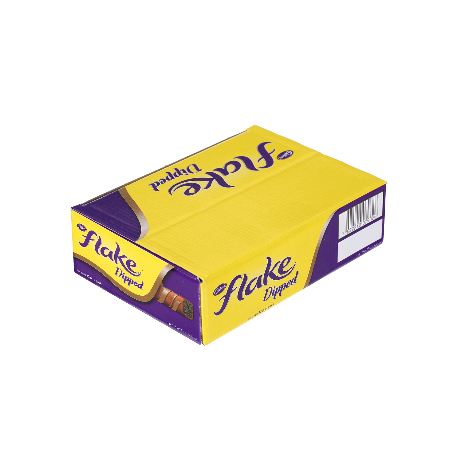 Cadbury Flake Dipped Chocolate 32 g × 12 Pieces