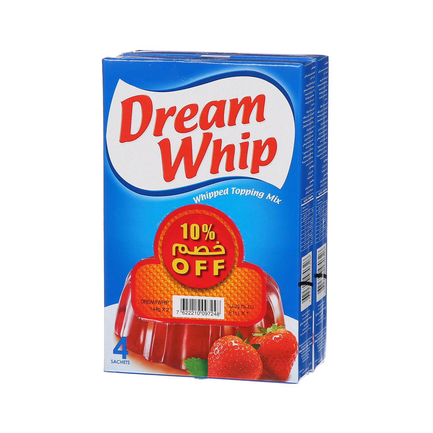 Dream Whip Vanilla 2 x 144Gm Offer