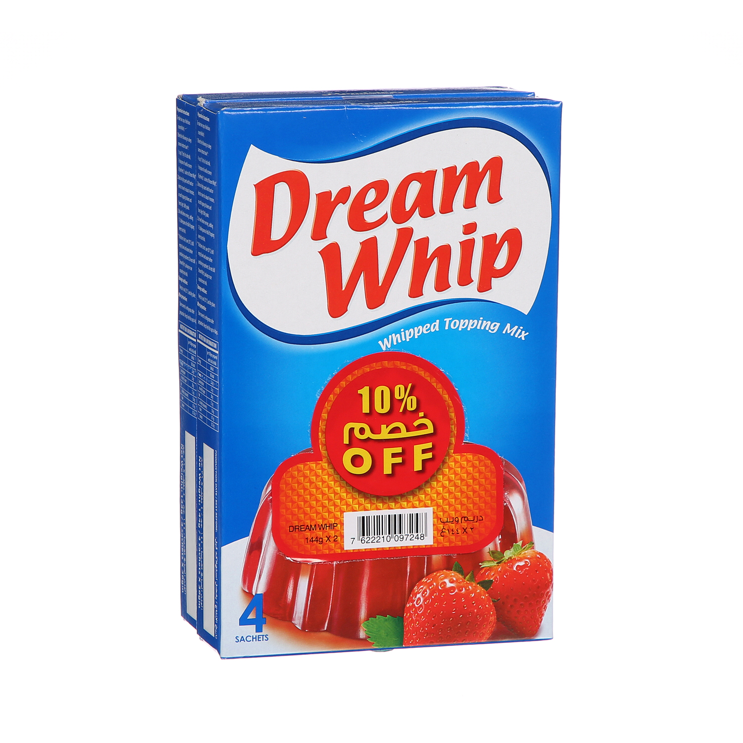 Dream Whip Vanilla 2 x 144Gm Offer