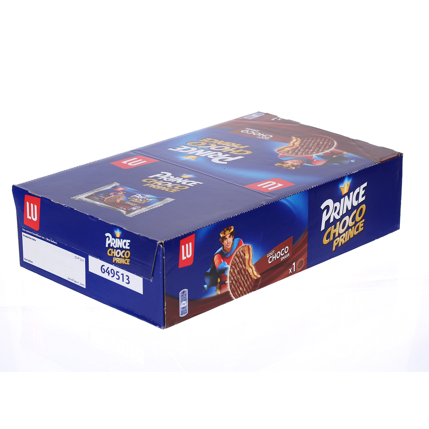 Lu Prince Choco Biscuits 28.5 g × 40 Pieces