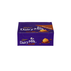 Cadbury Hazelnut Chocolate 37 g × 12 Pieces