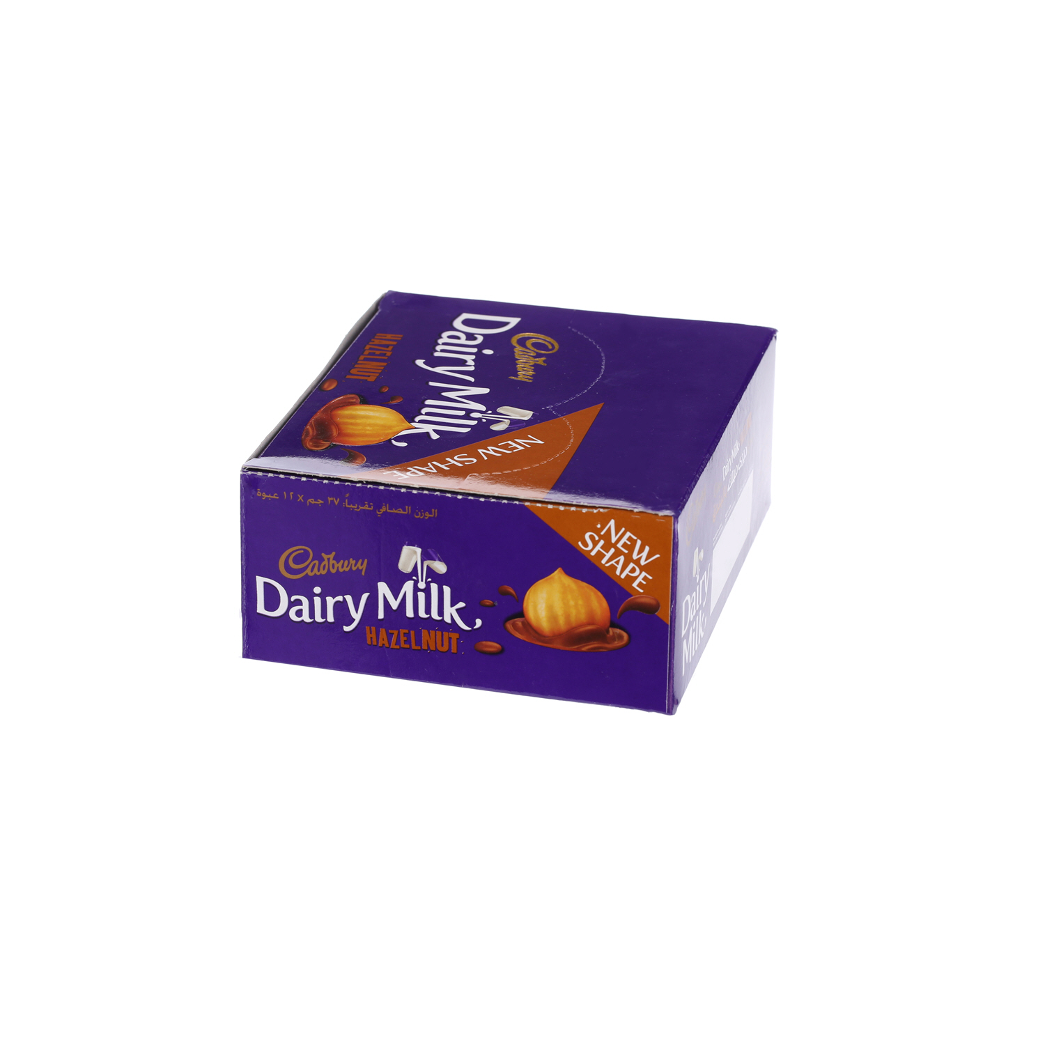 Cadbury Hazelnut Chocolate 37 g × 12 Pieces