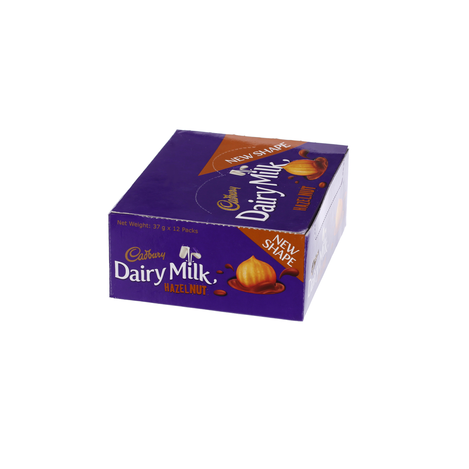 Cadbury Hazelnut Chocolate 37 g × 12 Pieces