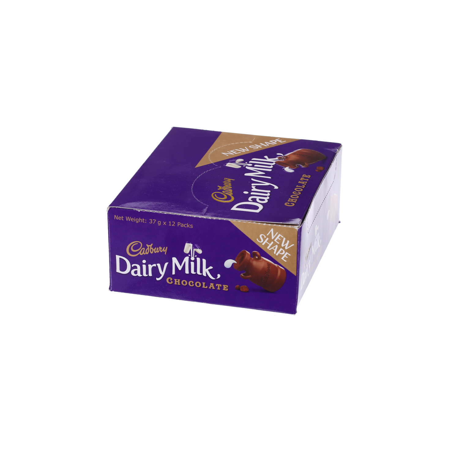 Cadbury Dairy Milk Chocolate 37gm X 12'S