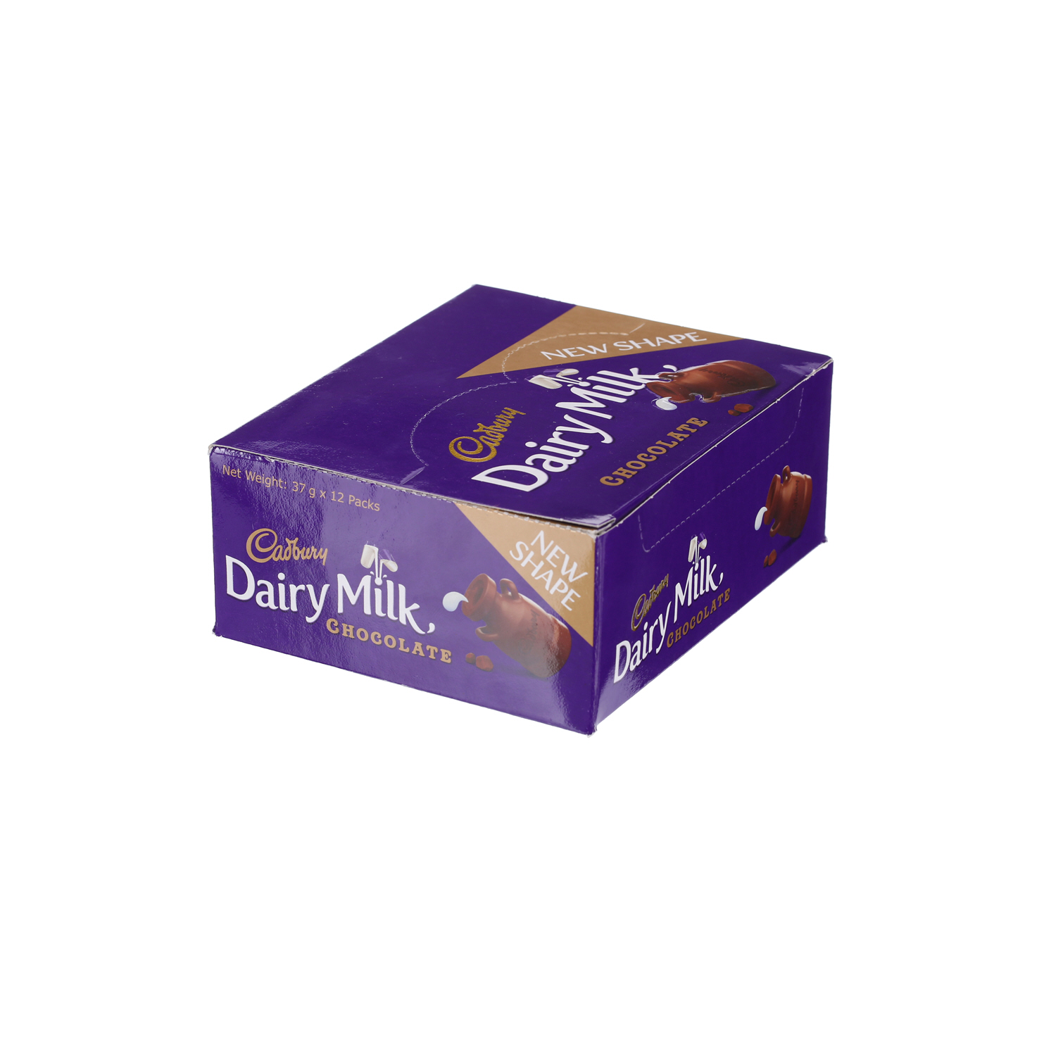 Cadbury Dairy Milk Chocolate 37gm X 12'S