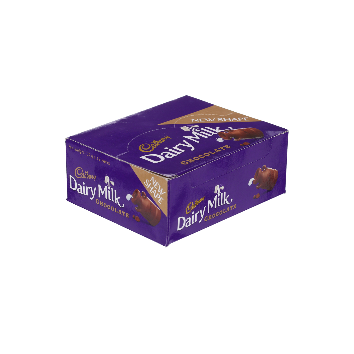 Cadbury Dairy Milk Chocolate 37gm X 12'S