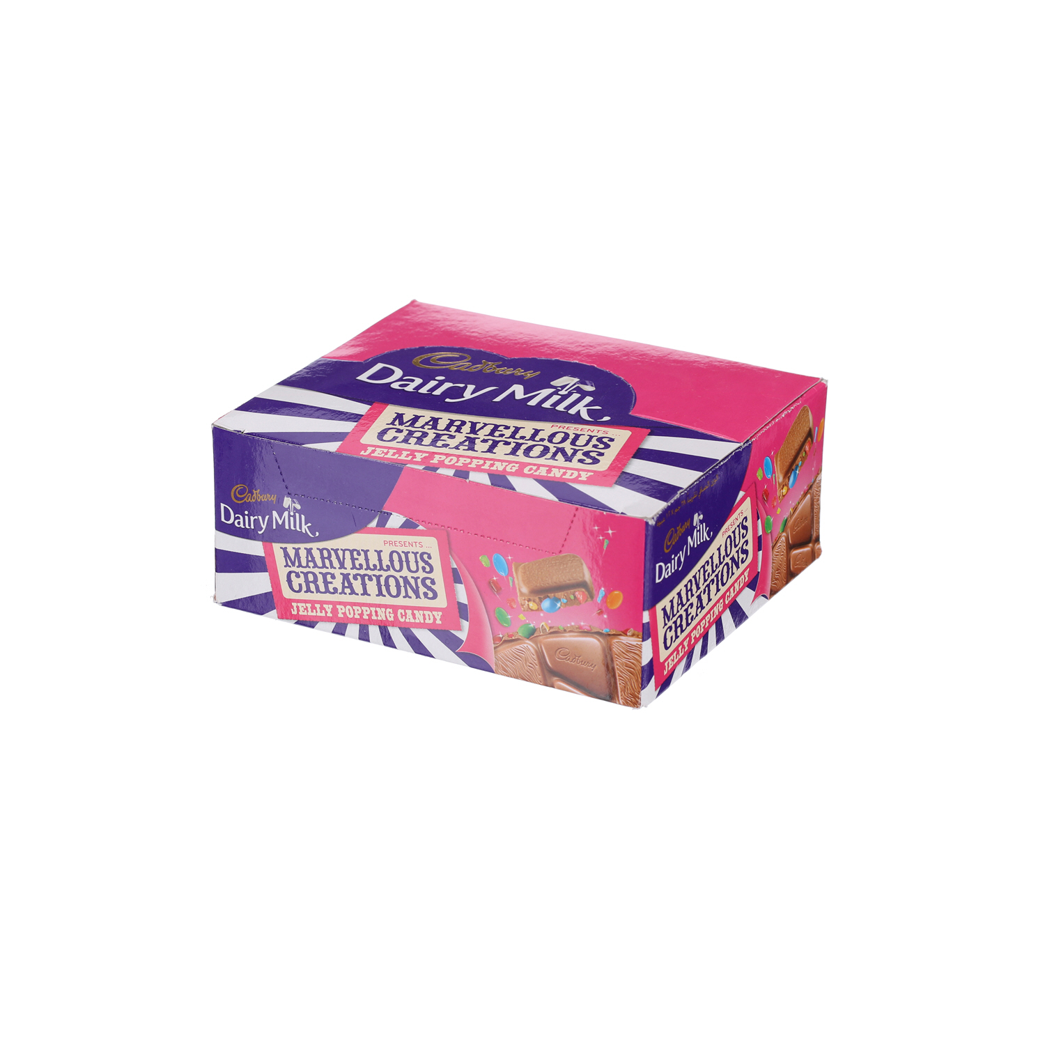 كادبوري حلوى فقاعات الجيلي 38 جرام × 12 قطعة