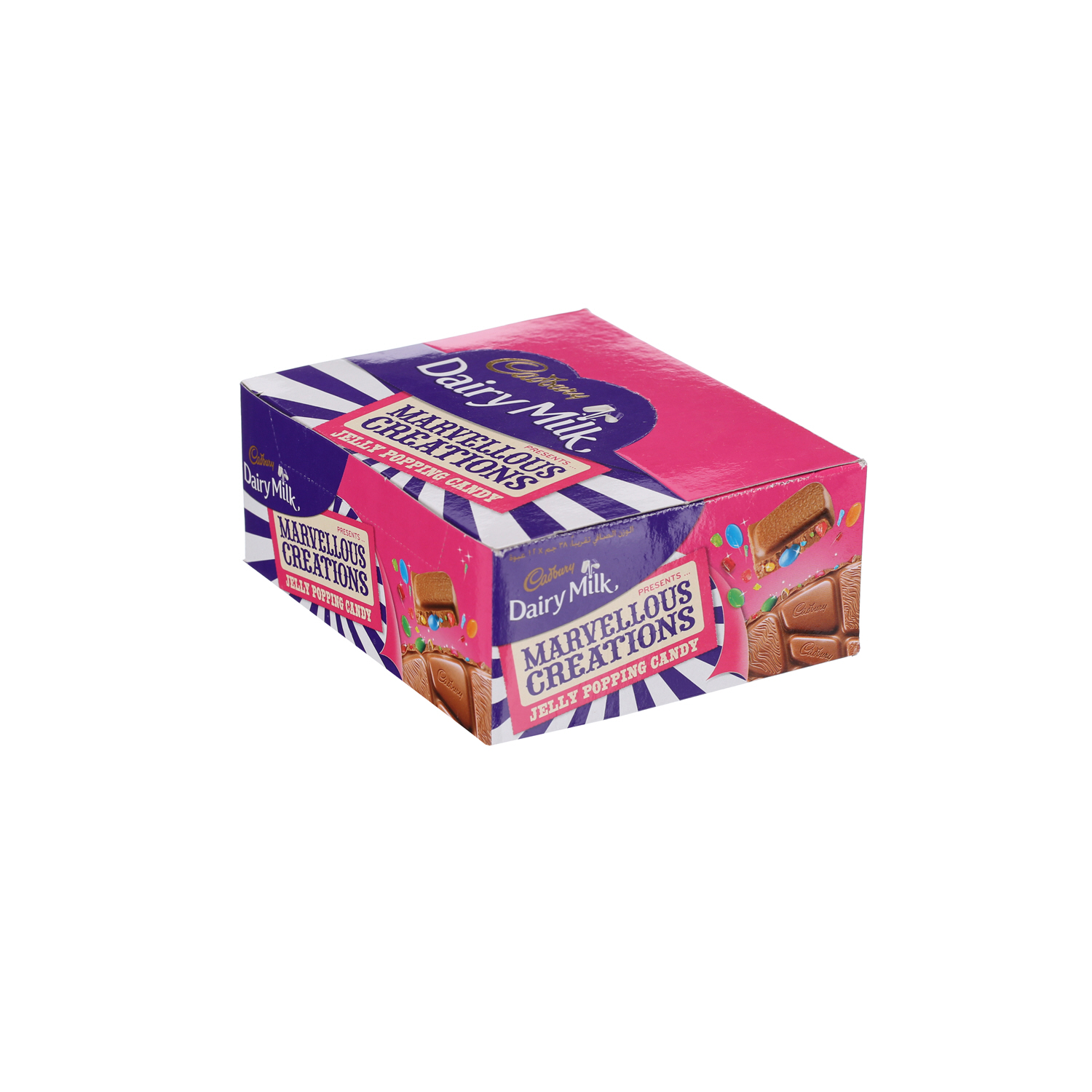 Cadbury Jelly Popping Candy 38gm X 12'S