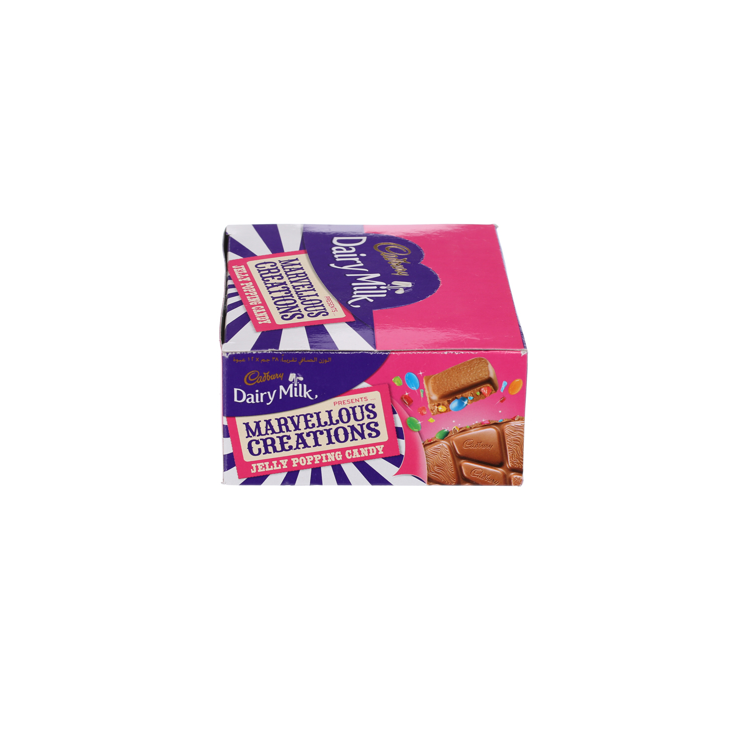 Cadbury Jelly Popping Candy 38gm X 12'S