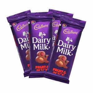 Cadbury Dairy Milk Fruit & Nut 100gm x 4PCS