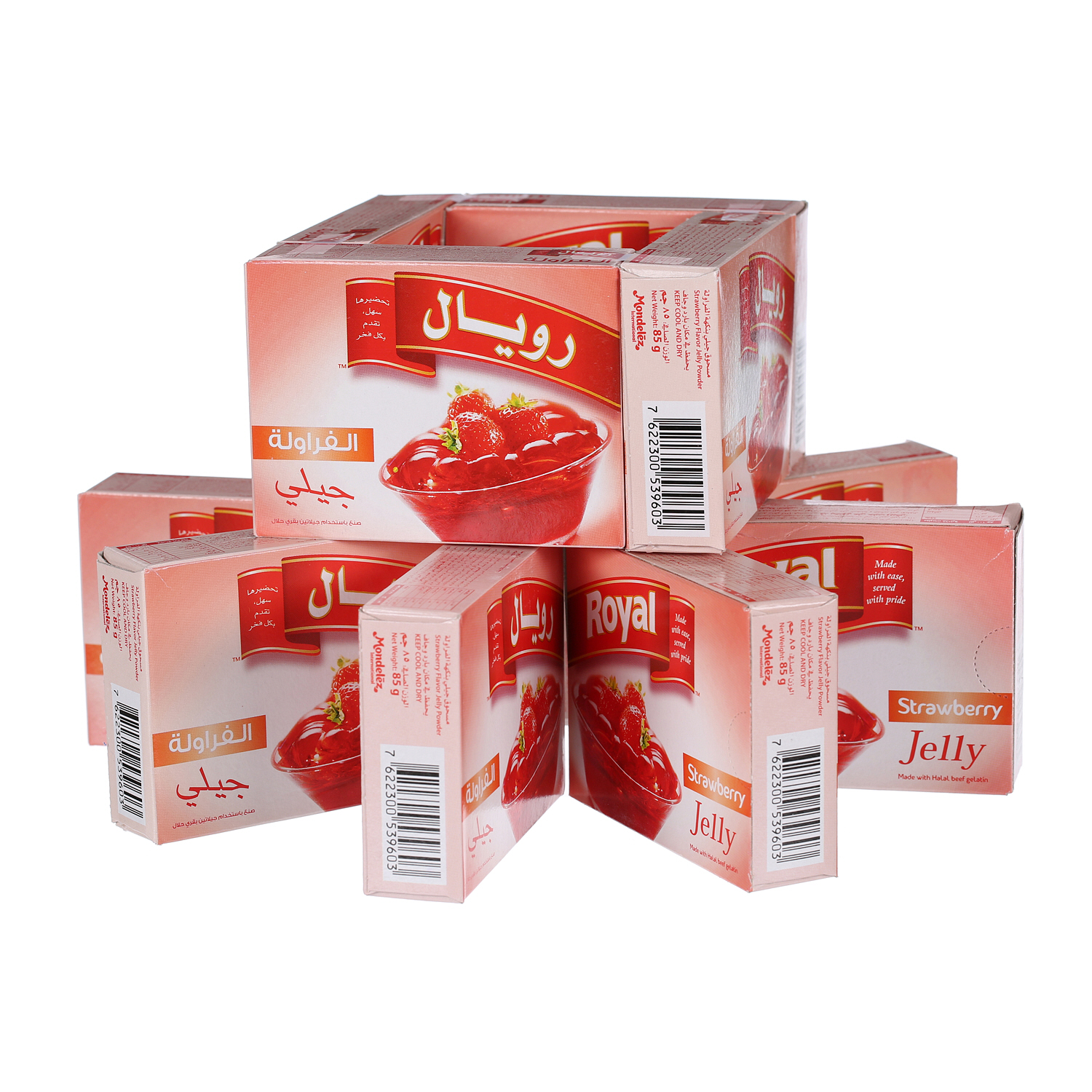 Royal Strawberry Jelly Powder 85gm × 12'S