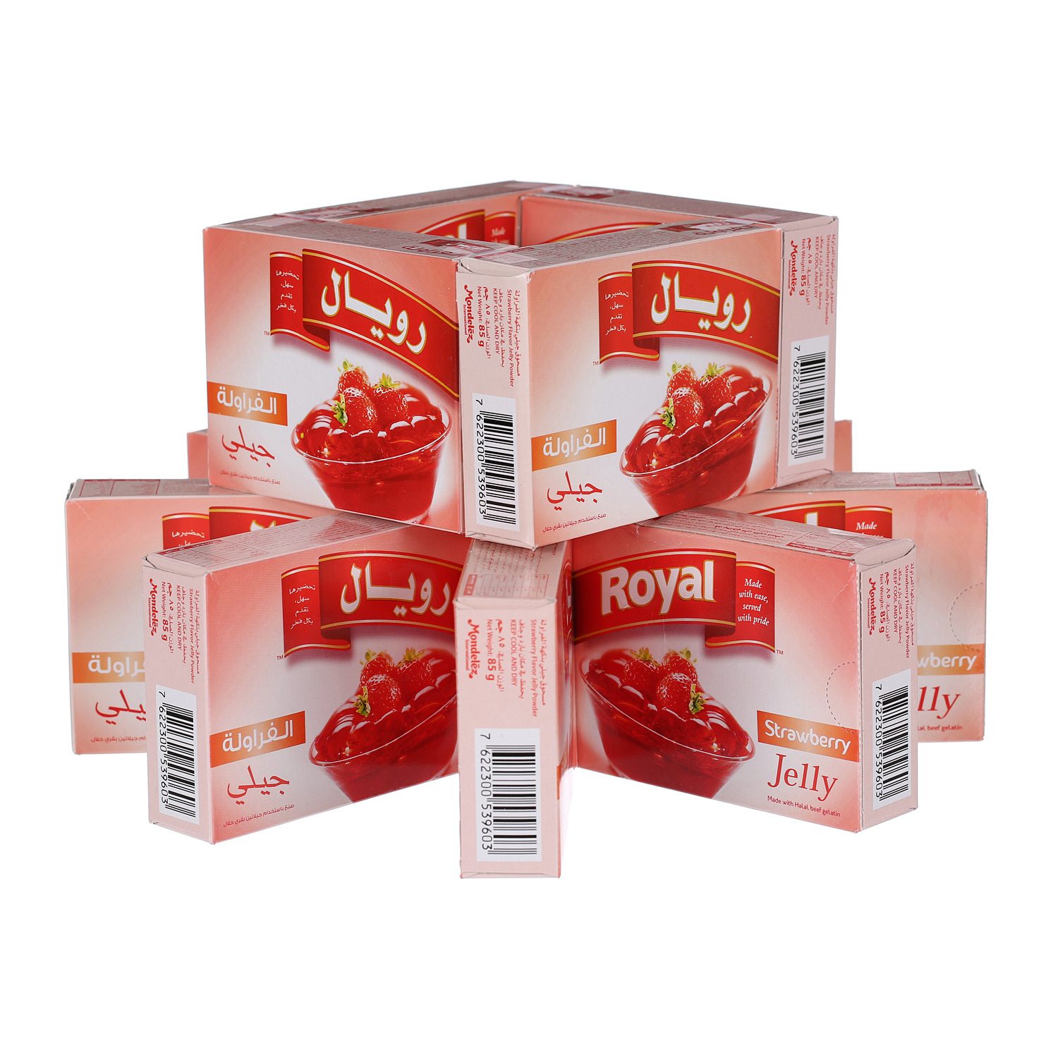 Royal Strawberry Jelly Powder 85gm × 12'S