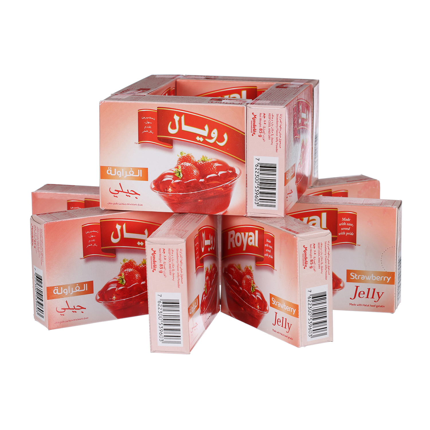 Royal Strawberry Jelly Powder 85gm × 12'S