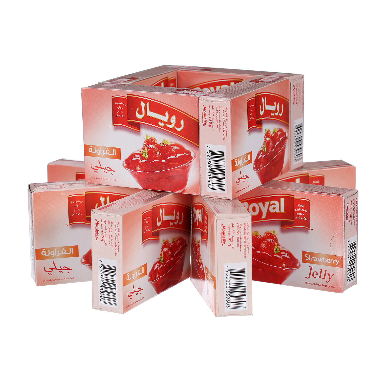 Royal Strawberry Jelly Powder 85gm × 12'S