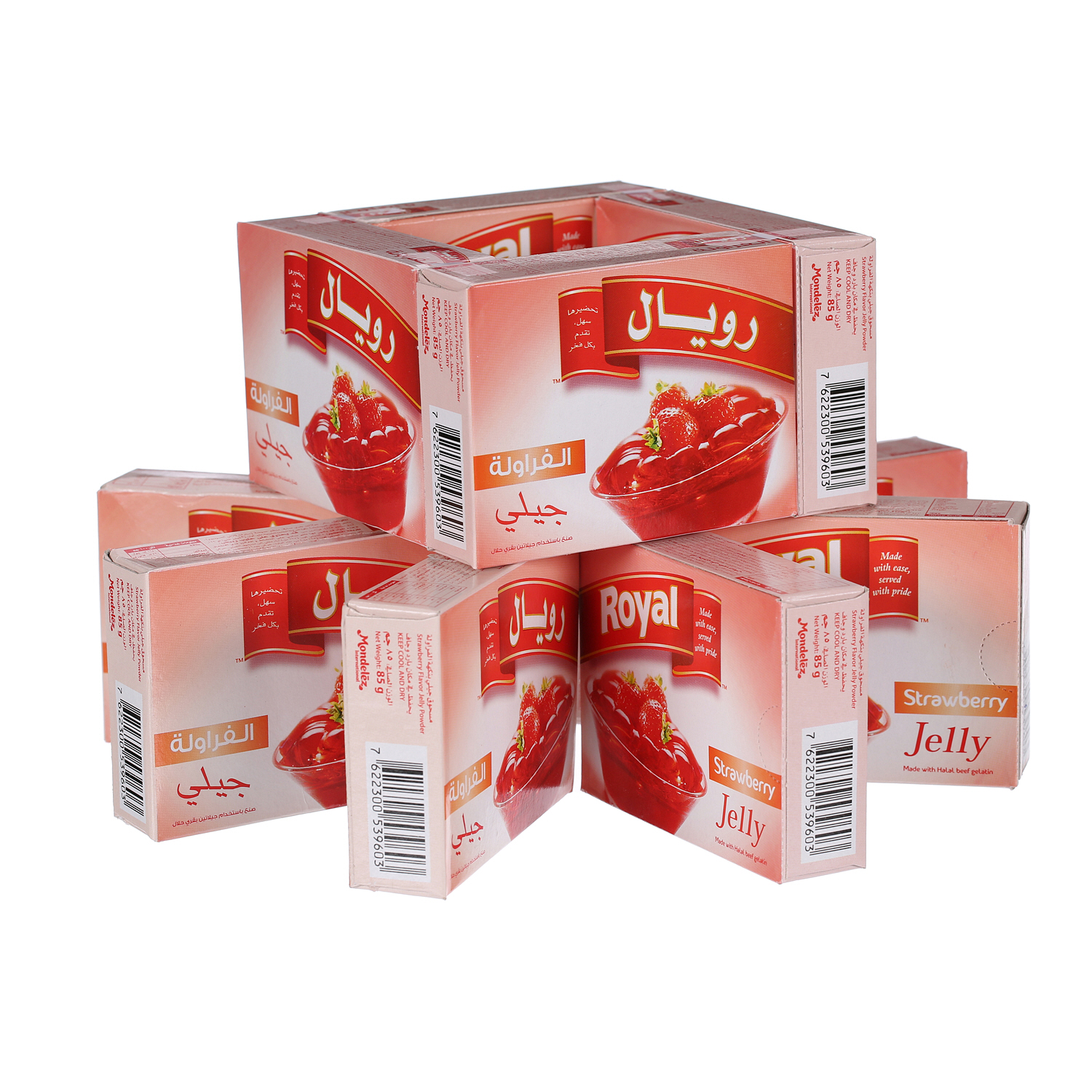 Royal Strawberry Jelly Powder 85gm × 12'S