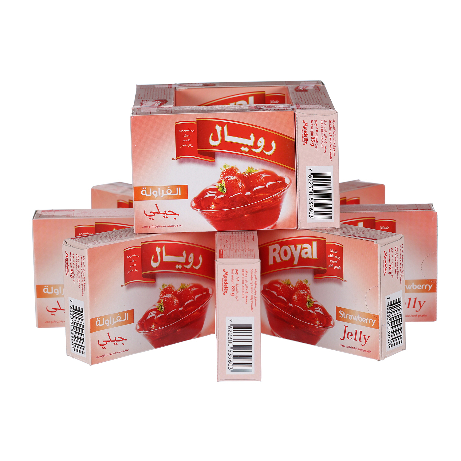 Royal Strawberry Jelly Powder 85gm × 12'S