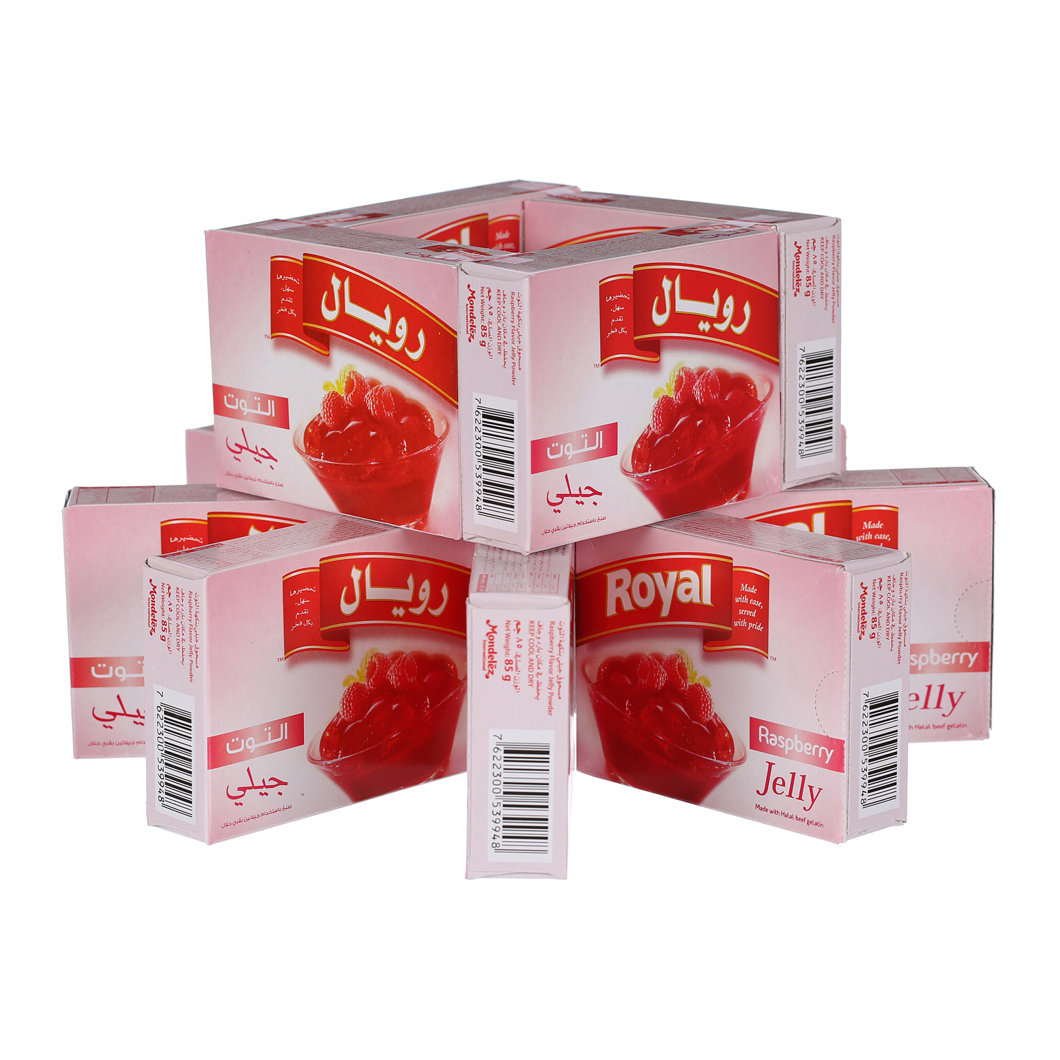 Royal Raspberry Jelly Powder 85gm × 12'S